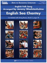 English Sea Chantey Orchestra sheet music cover